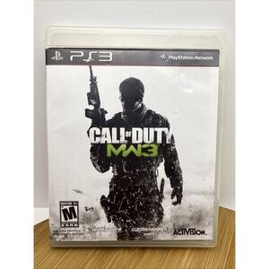 Call Of Duty Modern Warfare 3 (PS3 PlayStation 3) Tested CIB Complete w‎ Manual